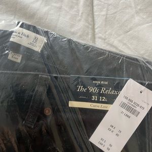 abercrombie & fitch curve love 90s relaxed jean